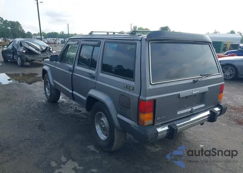 1990 Jeep Cherokee Pioneer из США, поврежденный, VIN 1J4FJ38L1LL129725